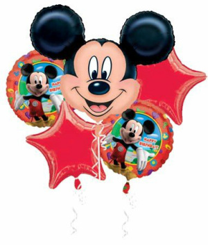 Mickey Mouse party Balloons Happy Birthday Bouquet