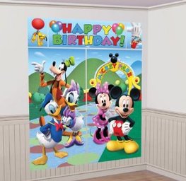 Disney Mickey Mouse Scene Setter Decoration Set