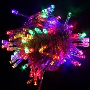 100 LED Multi-color Christmas String Lights