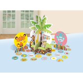 Table Decorating Kit Baby Shower Monkey Jungle Party