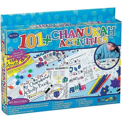 Rite-Lite Judaica '101 Things To Do for Chanukah' Creative Fun Activity Set 