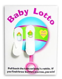 Baby Shower Lotto Game Cards 