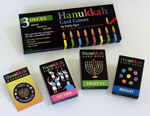 Hanukkah Card Games: Go Fish, Crazy 8's, Rummy 