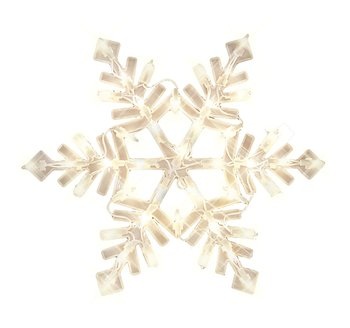 Christmas Lighted Window Decoration Snowflake