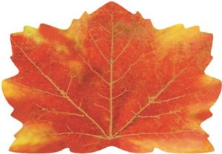Thanksgiving Maple Leaf Shaped Placemats