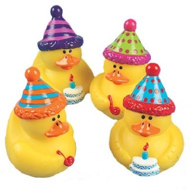 Birthday Party Rubber Ducks 
