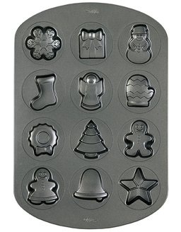 Christmas Cookie Shapes Pan 