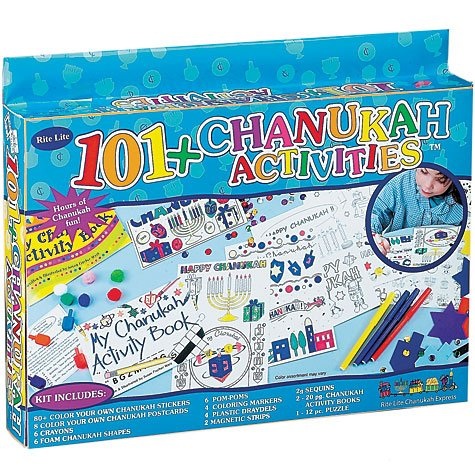 101 Things To Do for Chanukah Creative Fun Activity Set 